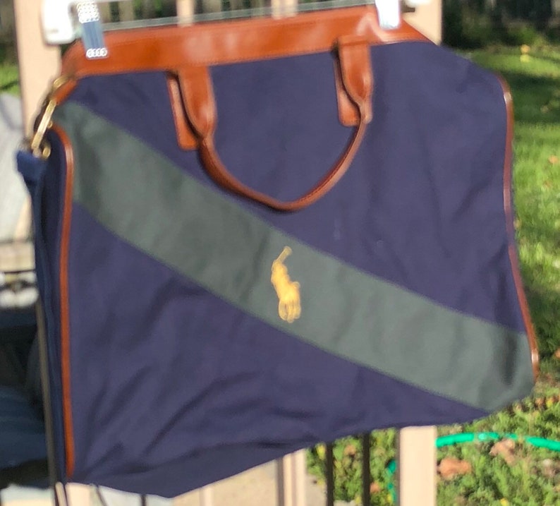 Polo vintage messenger bag classic Ralph Lauren usa diaper bag Etsy