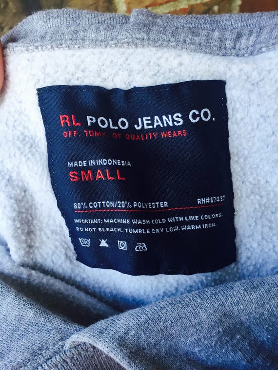 Ralph Lauren Polo sweatshirt hooded small sport g… - image 8