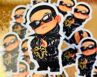 Daddy Yankee Sticker Baby Daddy Yankee Sticker La Ultima - Etsy Daddy Yankee Sticker Baby Daddy Yankee Sticker La Ultima - Etsy