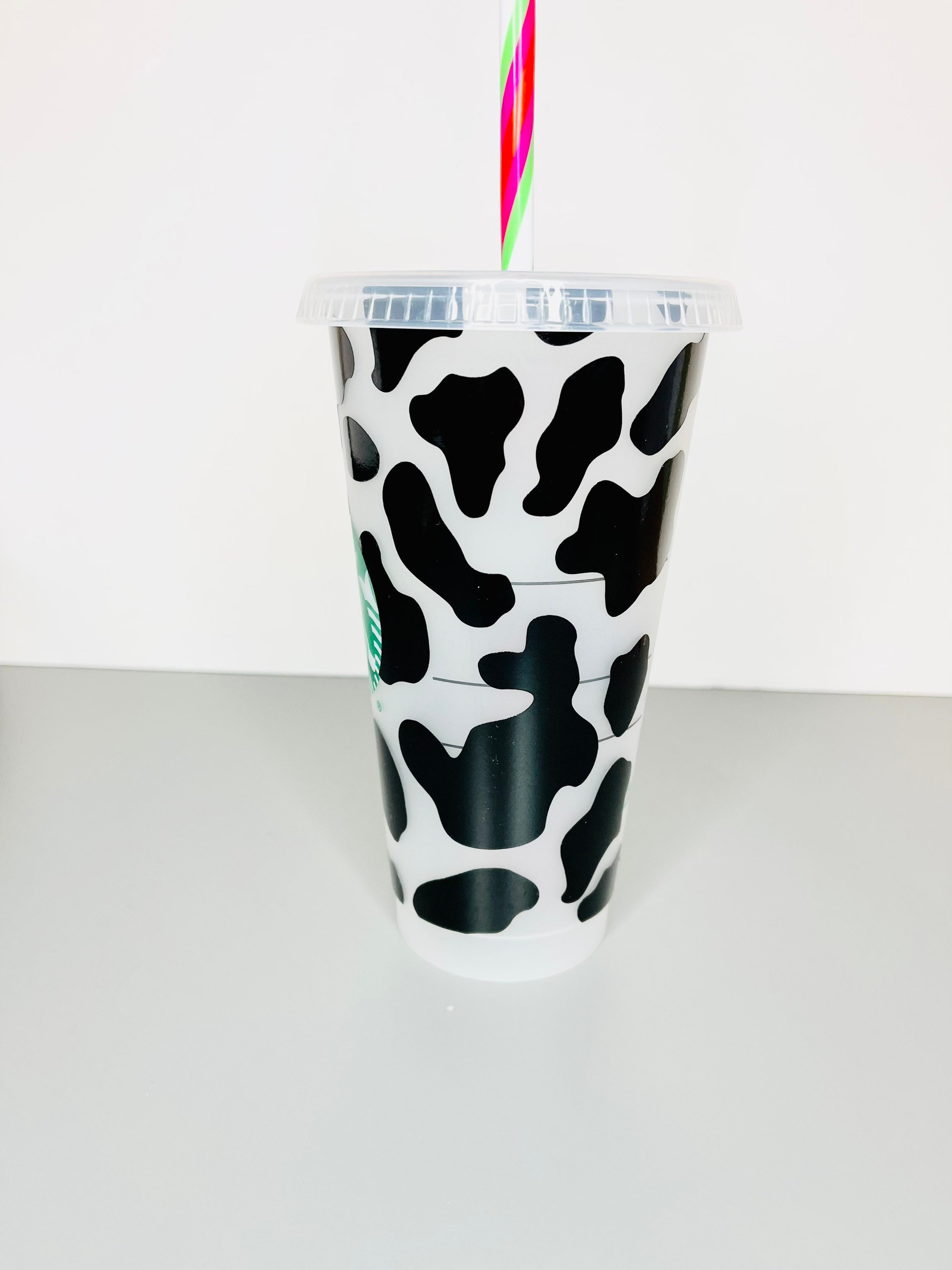 Cow Print Starbucks Venti Cold Cup – Blush and Bash Studio