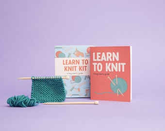 Learn to Knit Kit - An Introduction to Knitting for Beginners