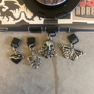 Witchy Gothic Dust Plug Charm: Type C USB Kindle/Phone Charm