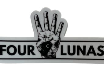 Four Lunas Sticker