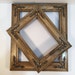 Victorian Style Frame - Handmade, Vintage Frame, Antique Photo Frame, Gold Baroque Corners