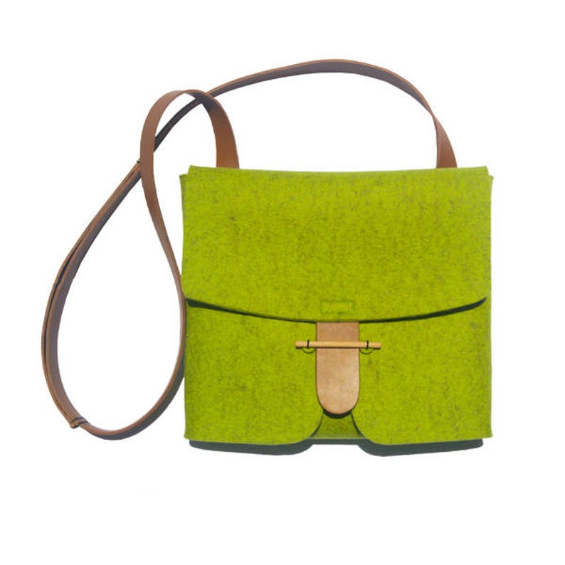 Bandoulière Cuir Sac De Avec Lanières New Feutre Zspuvm Faitsetsy Des 5R4LAj