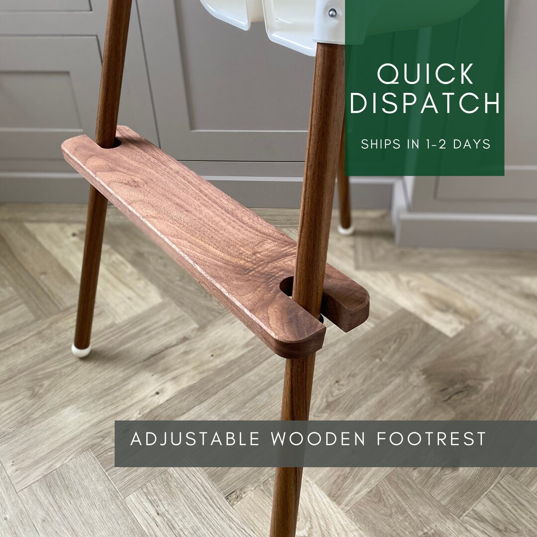 IKEA Antilop Wooden Highchair Footrest Adjustable Footrest Etsy Canada