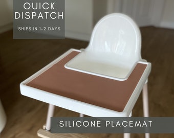 IKEA Antilop Silikon Hochstuhl Tischset | Versandbereit | Pfirsich