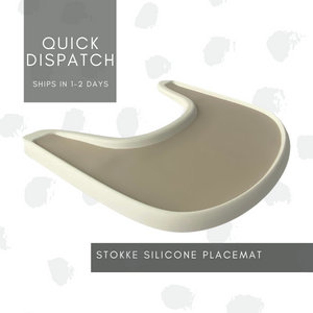 Tripp Trapp Compatible Silicone Highchair Placemat Ready to Ship Sea