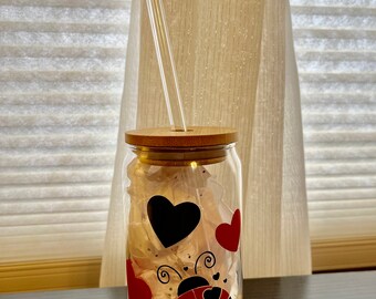 Libbey Marienkäfer Bierkanne Glas