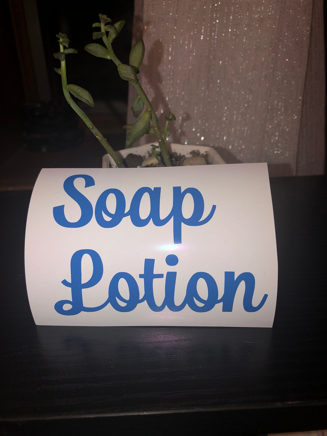 Soap/lotion Sticker/decal Etsy