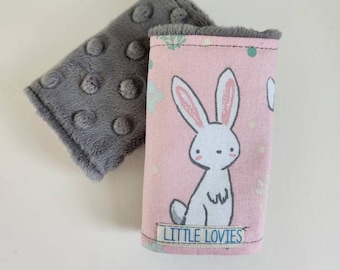 Car seat strap covers  - Bunny