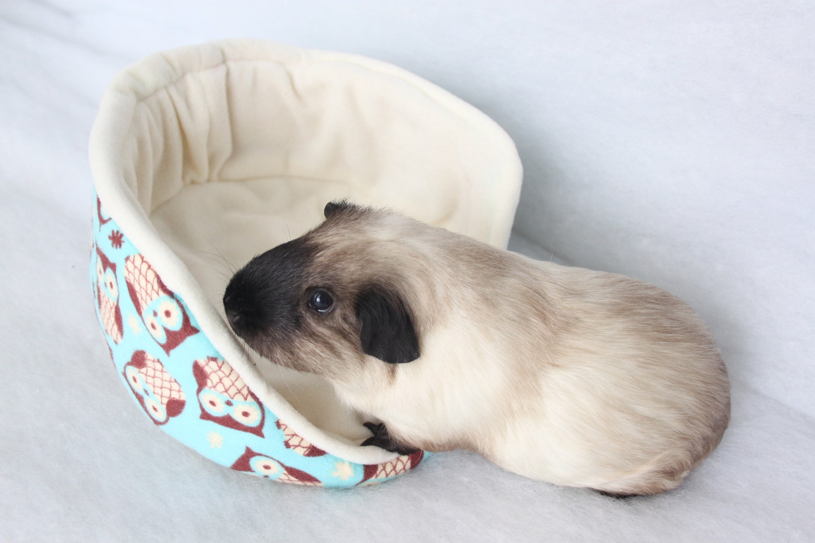 Soft Fleece Bed Cuddle cup Guinea Pig Rat Hedgehog owl Etsy