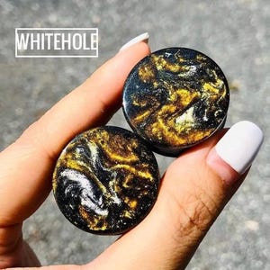 Plugs[Moon]-Plugs Personalizados/Plugs Fumaça/Plugs Resina