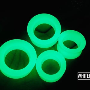 Plugs Tunnel[Matt Green glow]-Plugs Custom/Plugs Smoke/Plugs Resin