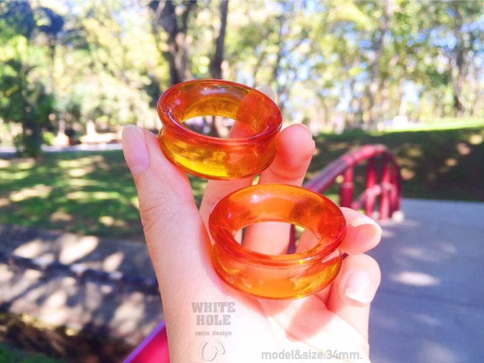 Plugscustom Plugssmoke Plugsresin plugs Tunnel Light Etsy