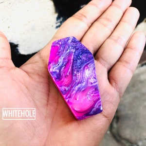 Coffin plugs[Purple pearl & Pink pearl]-Plugs Custom/Plugs Smoke/Plugs Resin