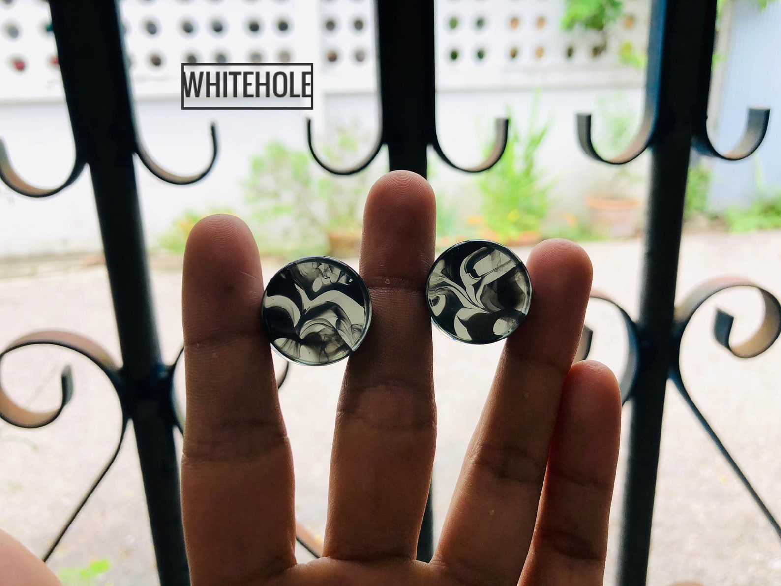 Plugslight Black/black Smokeplugs Custom/plugs Smoke/plugs Etsy