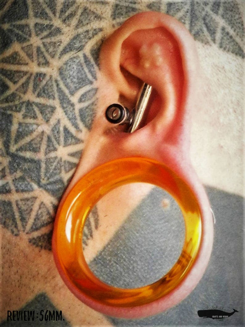 Plugscustom Plugssmoke Plugsresin plugs Tunnel Light Etsy