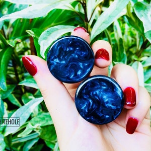 Plugs[Blue Galaxy]-Plugs Custom/Plugs Smoke/Plugs Resin
