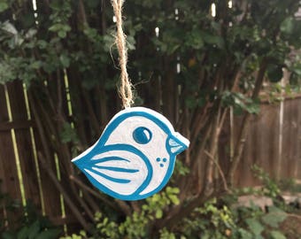 Dove Bird with Intricate Swirl Design Silicone Mold Great for Polymer Clay