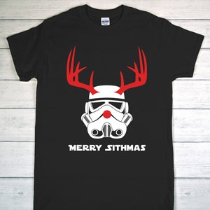 Star Wars Christmas Shirt. Merry Sithmas StormTrooper. Disney