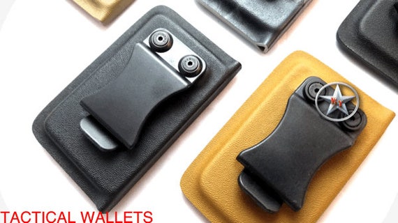 Kydex Tactical Operator card wallet EDC with money clip