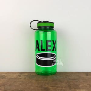 Hockey 34 oz Gourde personnalisée, Cadeau hockey, Gourde hockey