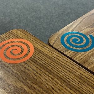 Calming Sensory Swirl Strips for Students