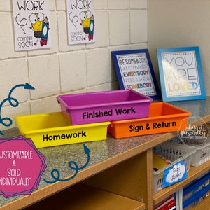 Customized Decals / Bin Labels