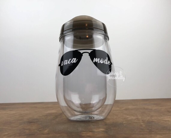 Download Vaca Mode Vaca Mode Cup Vaca Mode Sunglasses Vacation Etsy