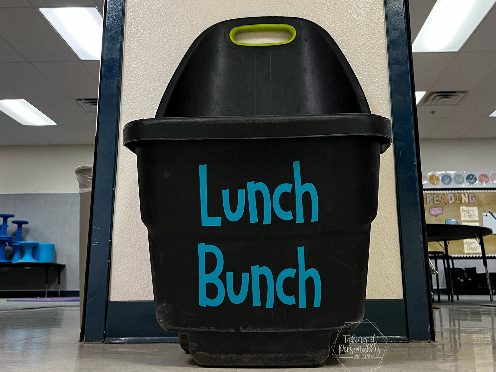 Lunch Bin Decal: Personalized Classroom Lunch Storage - Etsy