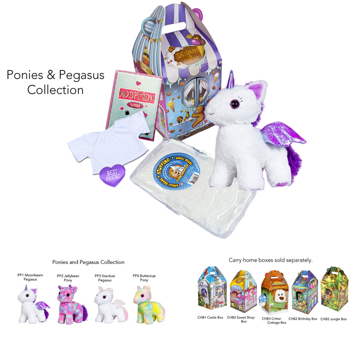 DIY StuffYourOwnAnimal Kid's Birthday Party Supply Kit Etsy