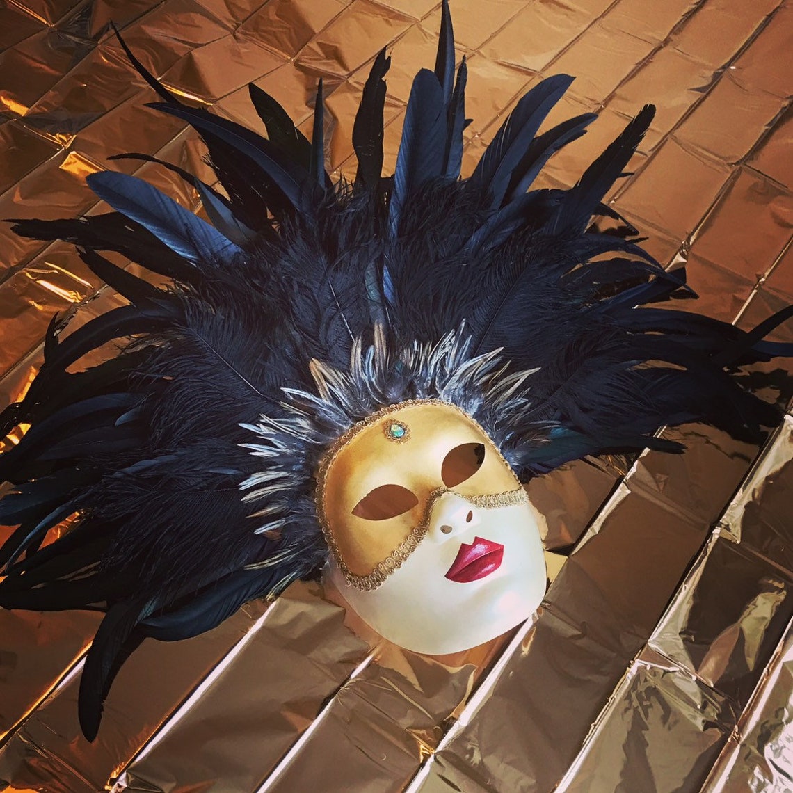 Classic mask from Eyes wide shut Etsy
