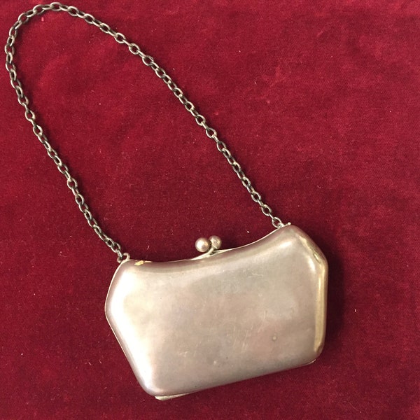 Vintage silver purse