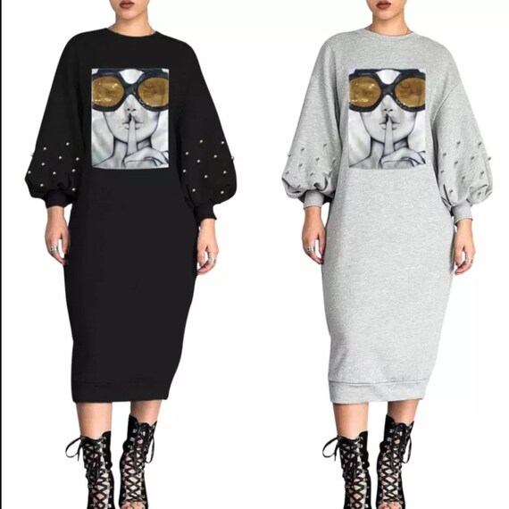 hush fashion dresses Hush Hoodie Dress