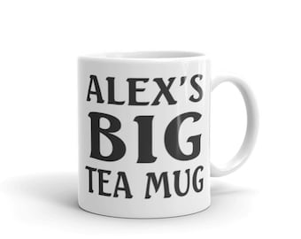 Personalised BIG Mug - Funny Gift - Personalised Mug - Tea Mug - Coffee Mug - Create Your Own Coffee Mug - Custom Name Mug - Custom Mug