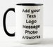 Personalised Mug ~ 15oz Size Large 'Jumbo'- Personalised Text Photo Image Logo Artwork -Tea Mug - Custom Coffee Mug 