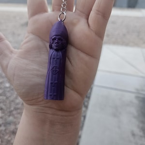 ghost ghildo keychain