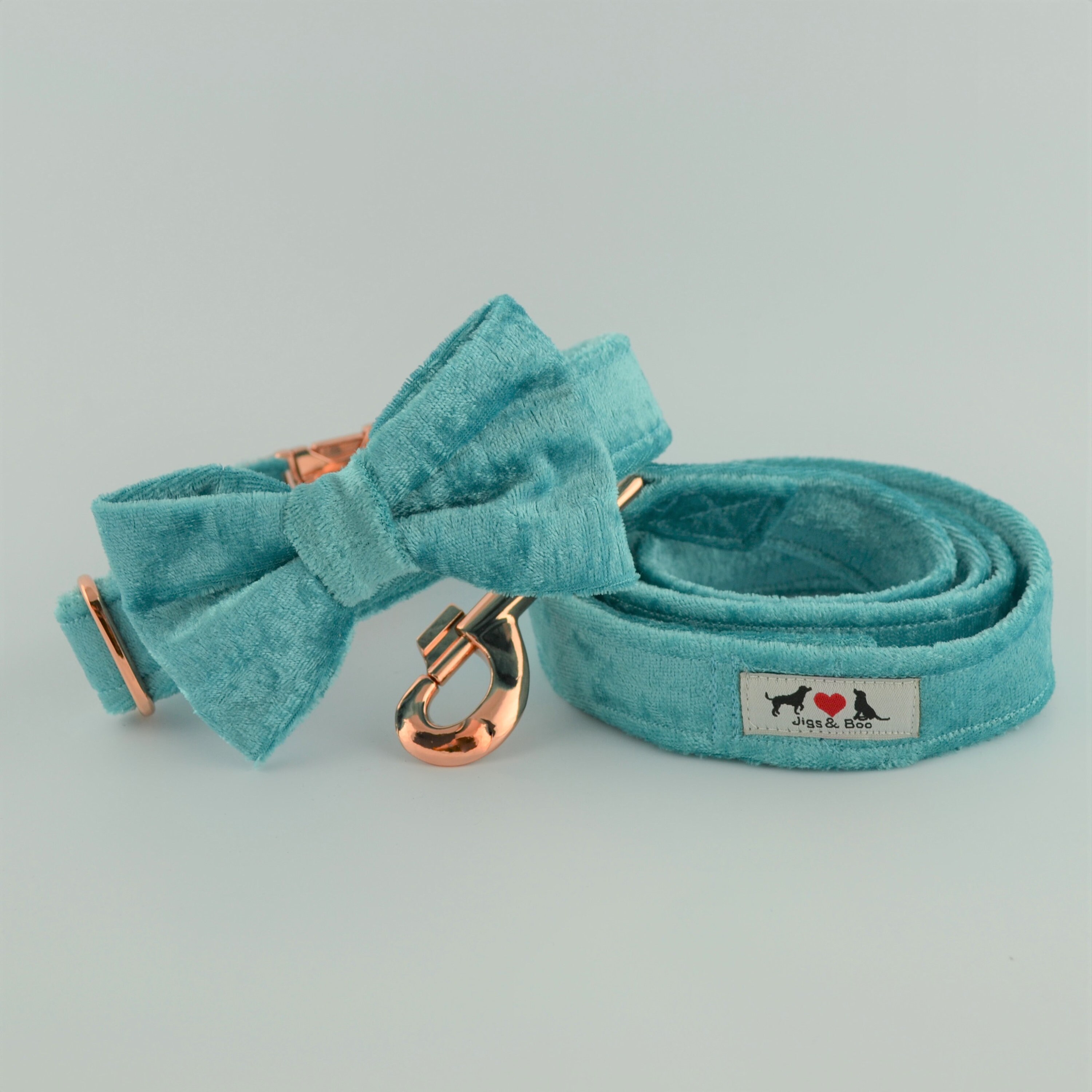 Luxury Jade Velvet Dog Collar with choice of buckle type Etsy