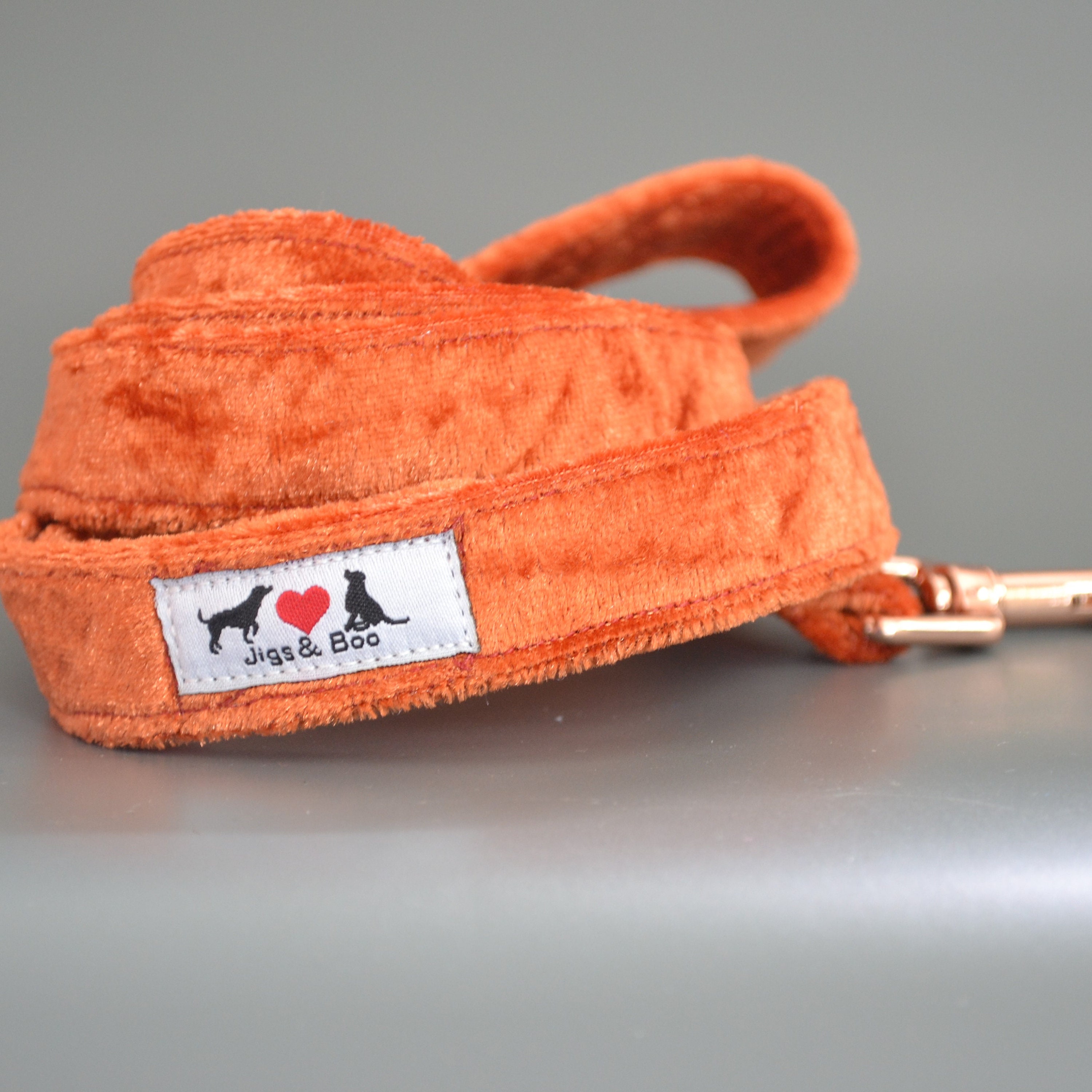 Luxury Burnt Orange Velvet Dog Collar With Choice of Buckle Etsy UK