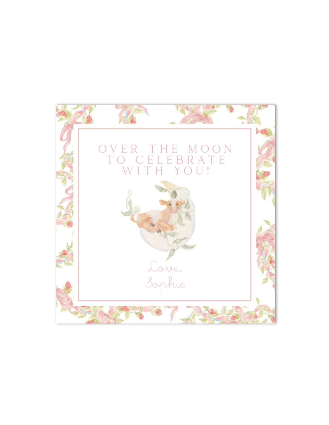 Printable Pink Mother Goose Birthday Favor Tags watercolor - Etsy Printable Pink Mother Goose Birthday Favor Tags watercolor - Etsy