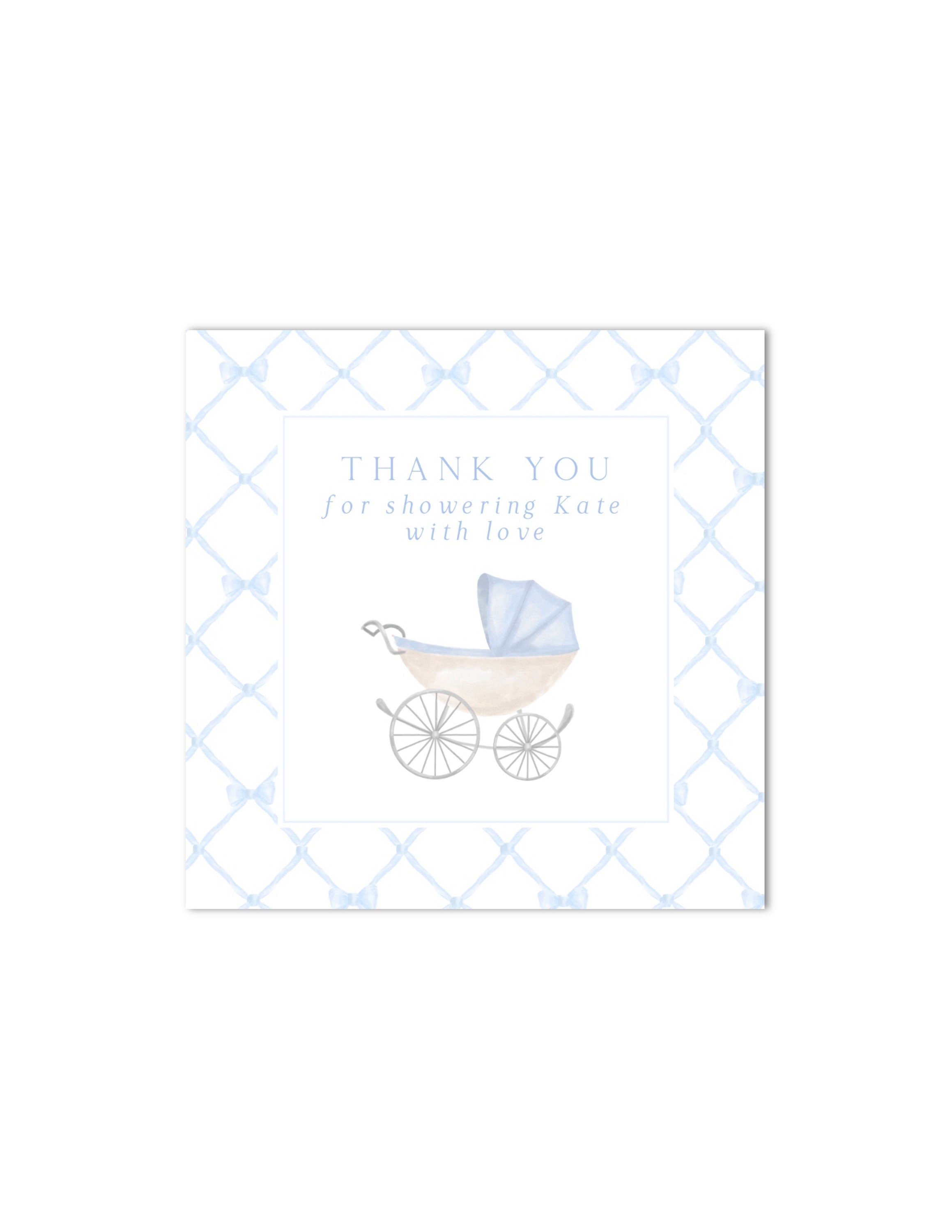 Printable Baby Boy Border