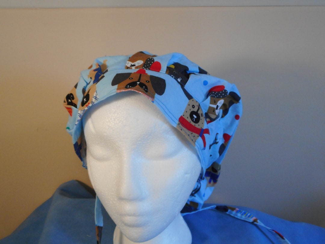 Bouffant Surgical Caps for Long Hair Chihuahua Etsy