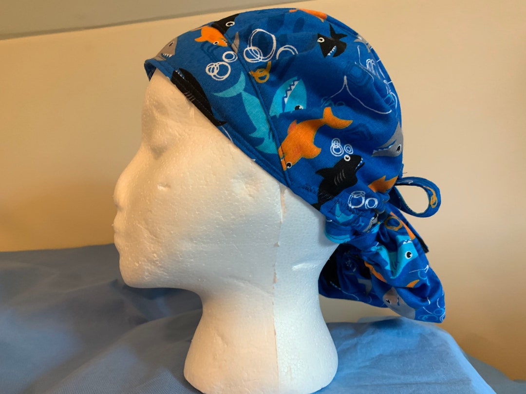 Bouffant Surgical Caps for Long Hair Etsy