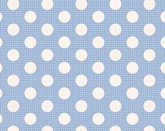 Tilda-Medium Dots Blue TIL130002-V11/ Priced Sold by Half Yard