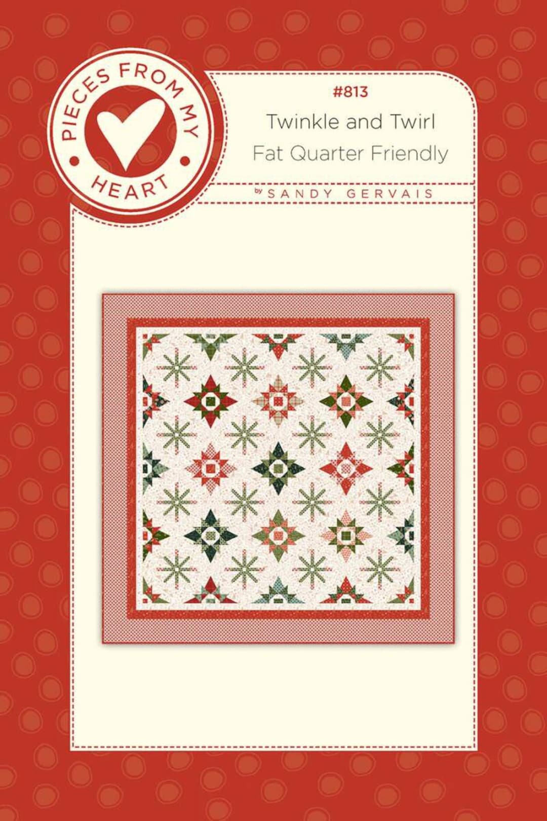 Twinkle and Twirl Paper Quilt Pattern by Sandy Gervais - Etsy
