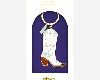 Cowboy Boots - Keychain