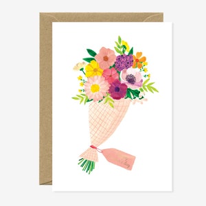 Mother's day bouquet - Greeting card