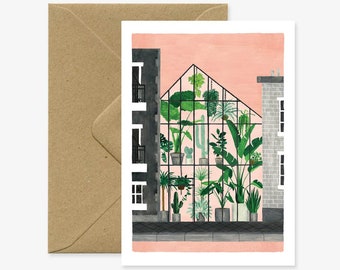 Greenhouse - Greeting card