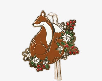 Mountain fox - Christmas ornament